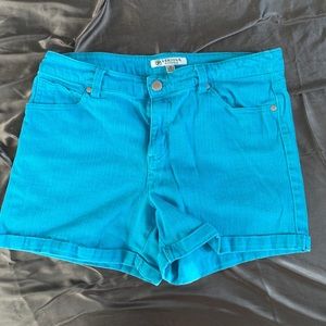 Turquoise Shorts